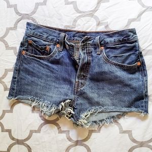 Levi's 501 denim shorts